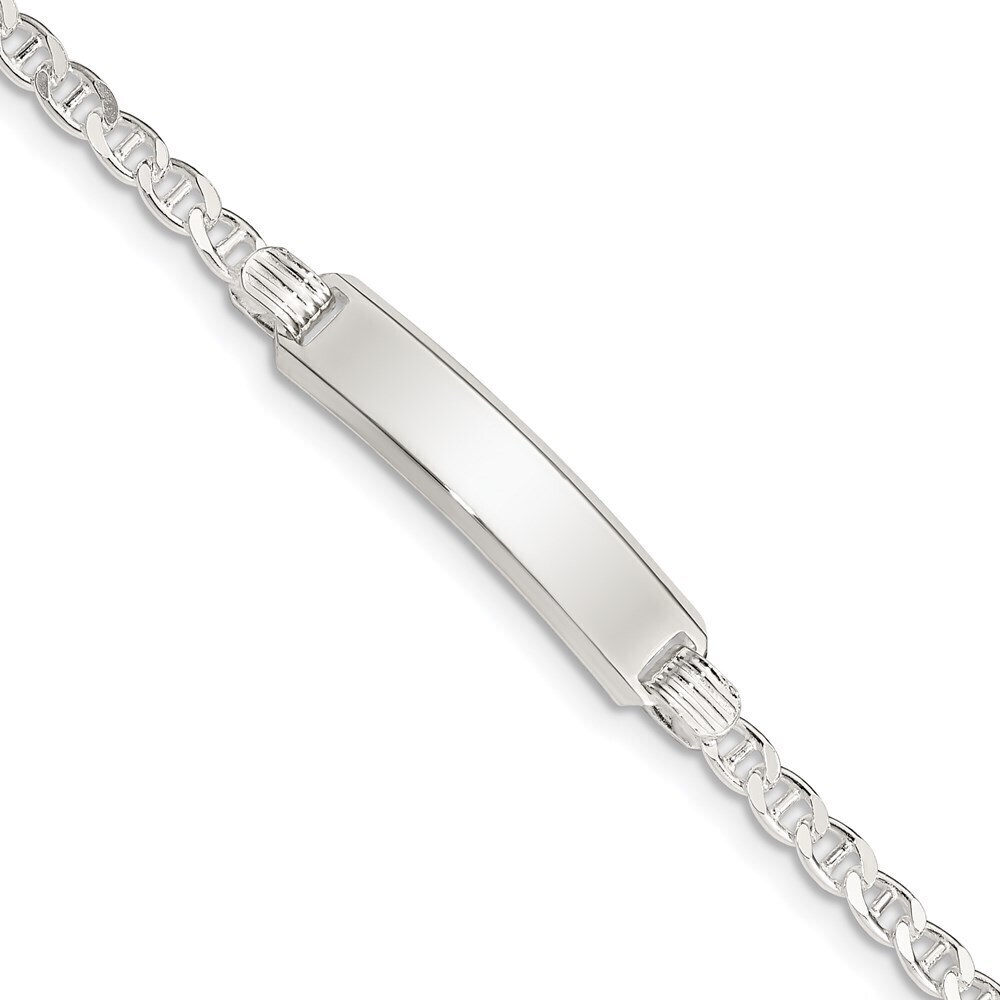 Kazi Luxury Sterling Silver 's ID Bracelet